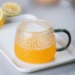 لیوان پیرکس دسته دار گرد