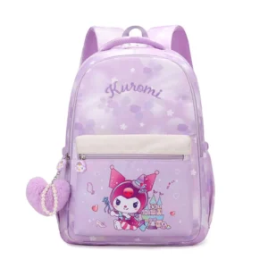 کیف مدرسه دخترانه خارجی طرح kuromi