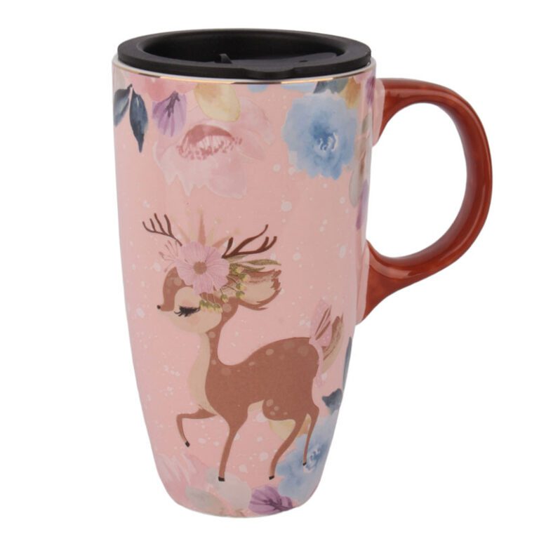 Deer design mug
