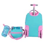 کوله پشتی مدل e541 طرح فروزن به همراه کیف غذا و جامدادی - Image 2