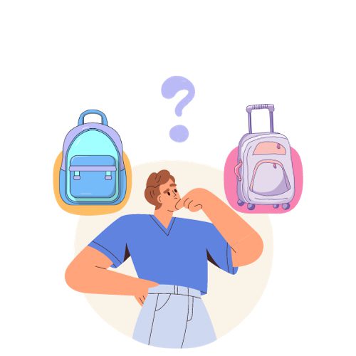 کیف مدرسه چرخ دار یا کوله پشتی