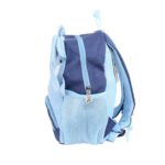 کوله پشتی پسرانه مدل 4155 خرس آبی از زاویه ی بغل