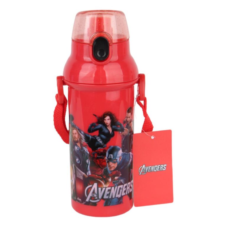 قمقمه ی کودک مدل Avengers قرمز