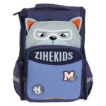 کوله پشتی پسرانه مدل ZIHEKIDS آبی بنفش
