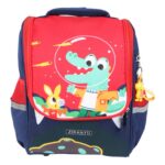 کوله پشتی مدل KIDS طرح دایناسور قرمز