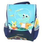 کوله پشتی مدل KIDS طرح دایناسور سبز آبی
