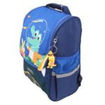 کوله پشتی مدل KIDS طرح دایناسور آبی نمای 3