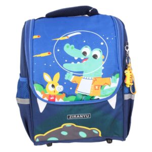 کوله پشتی مدل KIDS طرح دایناسور آبی