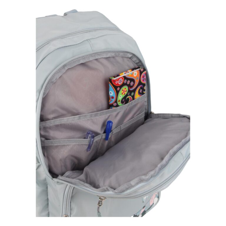 کوله پشتی اسپرت مدل WBO KIDS کد 9475 فیروزه ای زیپ باز