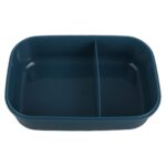 درون ظرف نگهدارنده با دو محفظه مدل LUNCH BOX کد 0225