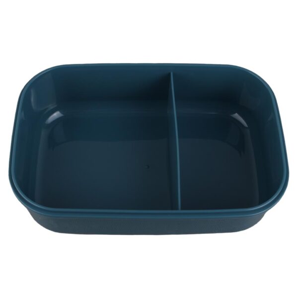 درون ظرف نگهدارنده با دو محفظه مدل LUNCH BOX کد 0225