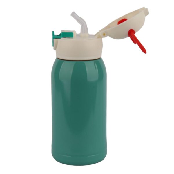 فلاسک کودک دو سر شاخ گوزنی طرح شیر نی دار