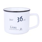 ماگ مدل سرامیکی طرح Leau نمای رو به رو