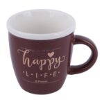 شات قهوه خوری طرح happy