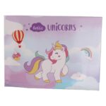 ظرف غذا استیل طرح unicorn نمای کارتون