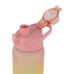حالت آسان نوش قمقمه ورزشی دو حالته مدل گرادیانی حجم 1000 ml