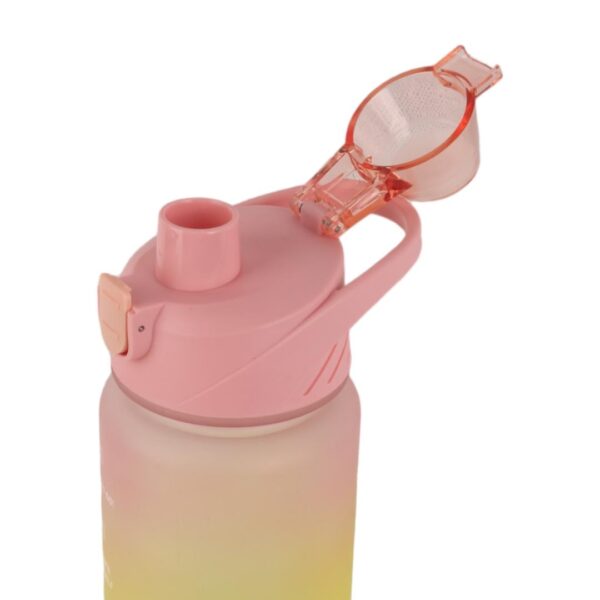 حالت آسان نوش قمقمه ورزشی دو حالته مدل گرادیانی حجم 1000 ml