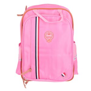 اتاق خبر پارس کالا 35 کوله پشتی اسپرت جلو جامدادی طرح تامی صورتی نمای جلو