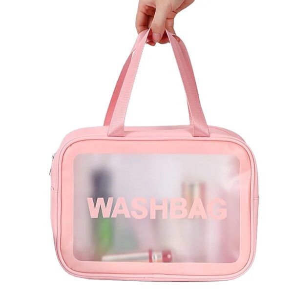 سایز بزرگ کیف اورجینال WASH BAG به همراه لوازم آرایشی