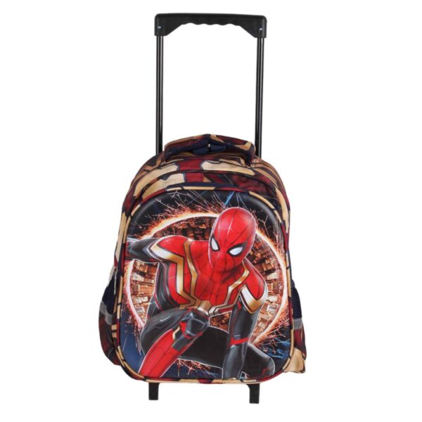 ست کیف چرخدار طرح IRON SPIDER مدل متوسط نمای کیف