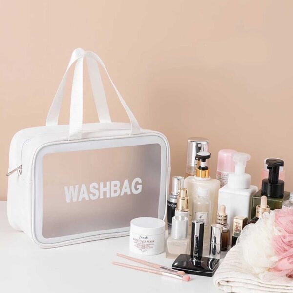 کیف WASH BAG رنگ سفید