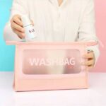 کیف لوازم آرایشی WASH BAG رنگ صورتی