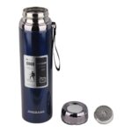 فلاسک درجه دار 1000ml مدل JINGBANG سرمه ای در پوش باز