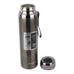 فلاسک درجه دار 1000ml مدل JINGBANG خاکستری تیره نمای جانبی
