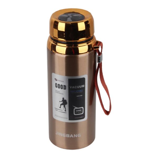 فلاسک درجه دار 600ml مدل JINGBANG طلایی