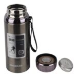 فلاسک درجه دار 600ml مدل JINGBANG خاکستری تیره