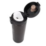 تراول ماگ استیل مدل COFFEE CUP قهوه ای تیره نمای داخلی