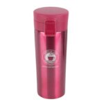 تراول ماگ استیل مدل COFFEE CUP سرخابی نمای رو به رو