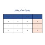 سایز بندی بارانی کودک طرح فضانورد