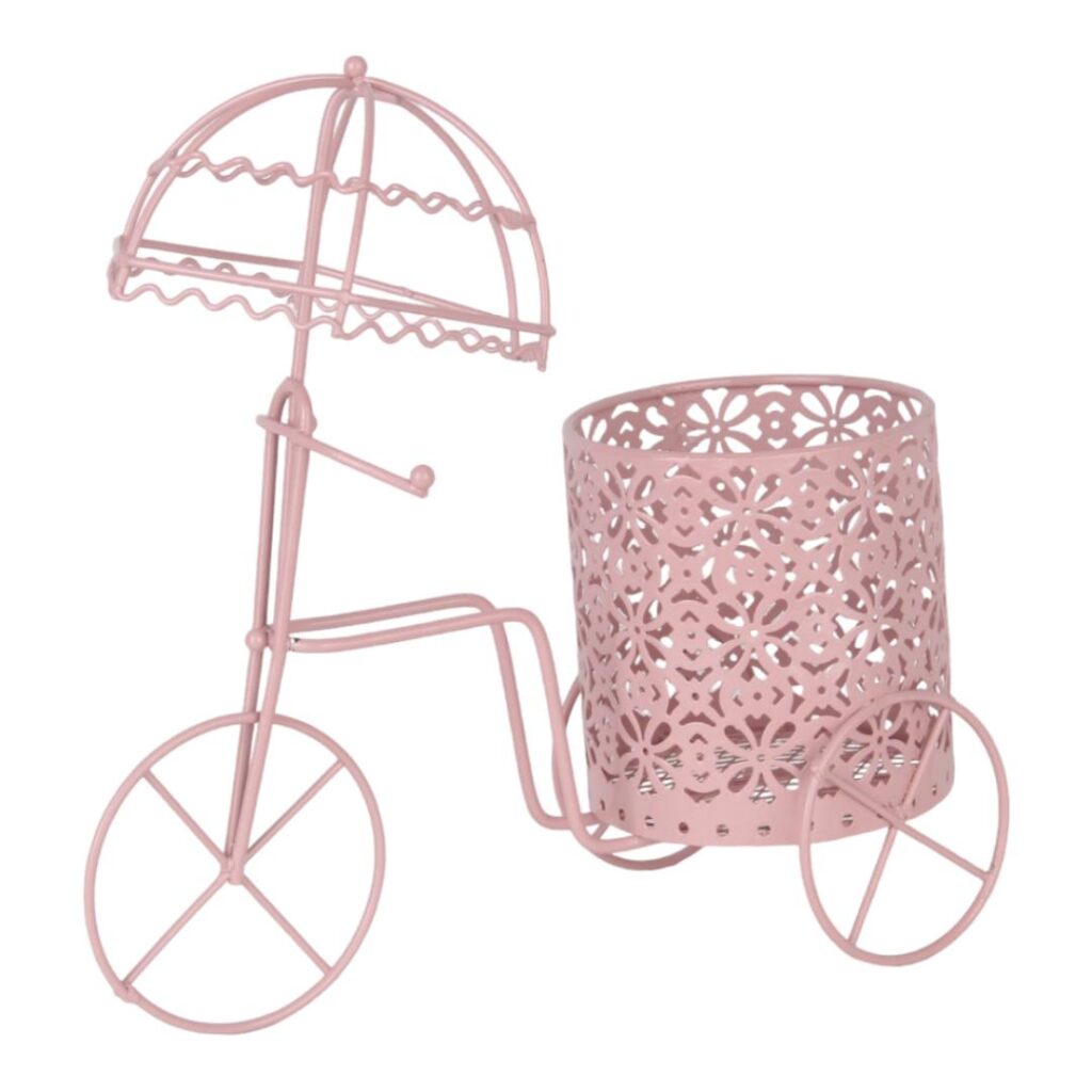 جا شمعی سه چرخه با چتر نمای جانبی