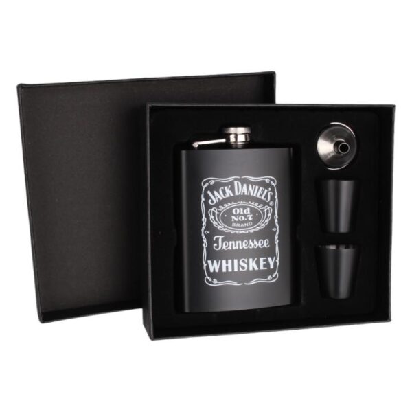ست هیپ فلاسک Jack Daniel's استیل