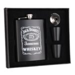 ست هیپ فلاسک Jack Daniel's استیل نمای نزدیک