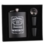 ست هیپ فلاسک Jack Daniel's استیل نمای نزدیک 2