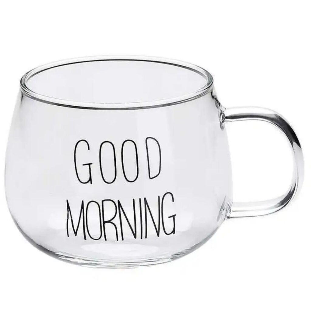 ماگ پیرکس تپل طرح GOOD MORNING