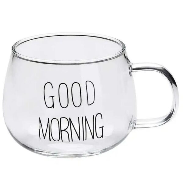 ماگ پیرکس تپل طرح GOOD MORNING