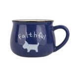 ماگ رجینال کوچک طرح faithful سرمه ای