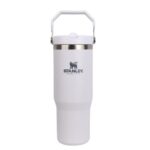 تراول ماگ استنلی نی دار مدل FLIP STRAW TUMBLER نمای رو به رو