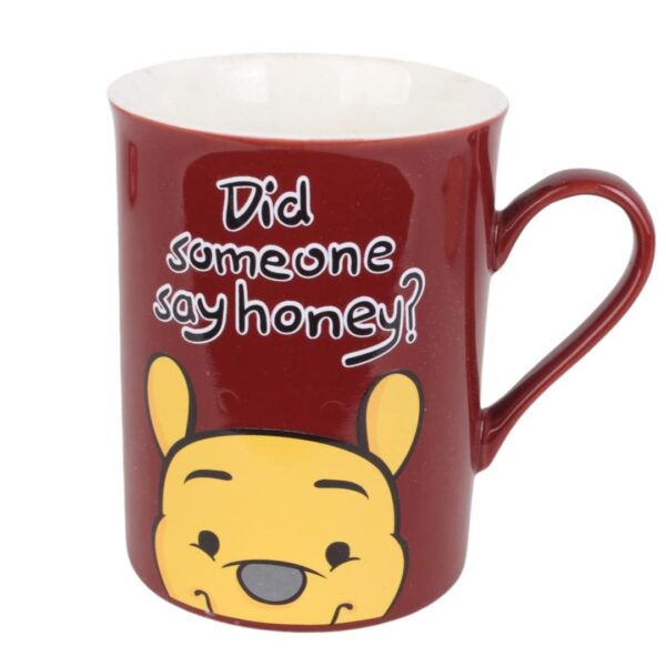 ماگ دیزنی طرح POOH قهوه ای نمای داخلی