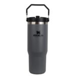 تراول ماگ استنلی نی دار مدل FLIP STRAW TUMBLER نمای رو به رو