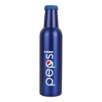 فلاسک استیل طرح نوشابه گنجایش 500ml ابی کاربنی نمای پشت