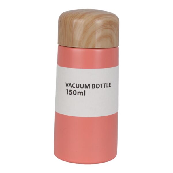 تراول ماگ 150ml مدل VACUUM گلبهی