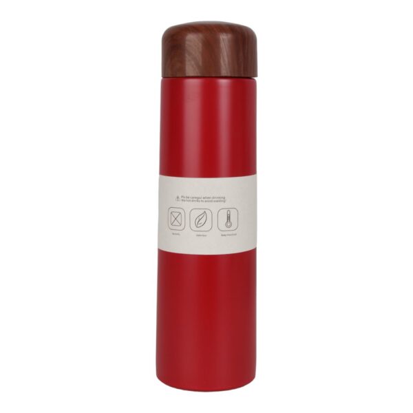 تراول ماگ 250ml مدل VACUUM قرمز نمای پشت