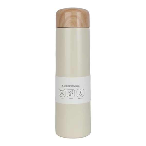 تراول ماگ 250ml مدل VACUUM سفید نمای پشت