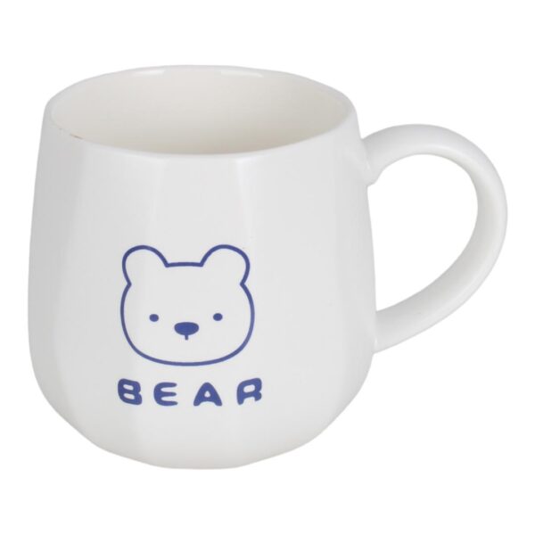ماگ خمره ای شیاردار تک BEAR نمای بالا