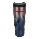 تراول ماگ استارباکس مدل TUMBLER رزگلد نمای بالای