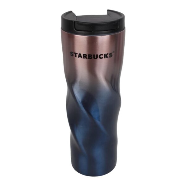 تراول ماگ استارباکس مدل TUMBLER رزگلد نمای بالای